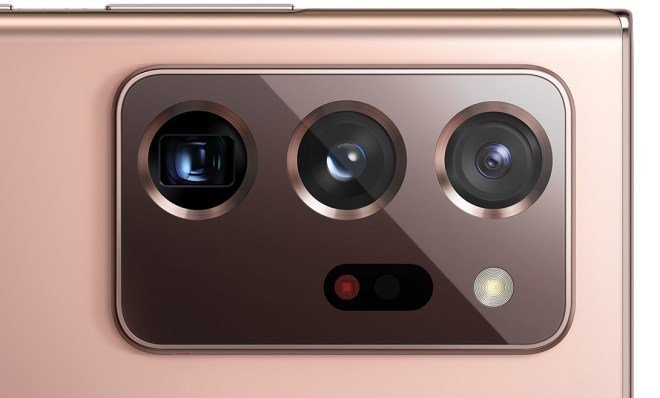 Galaxy Note 20 Ultra camera specificaties