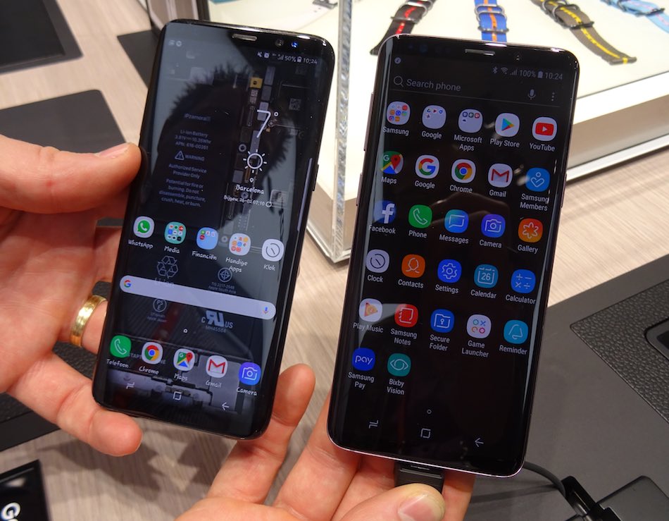 Samsung Galaxy S9 vs S8